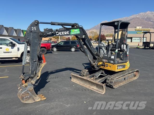 John Deere 35G Bagri goseničarji