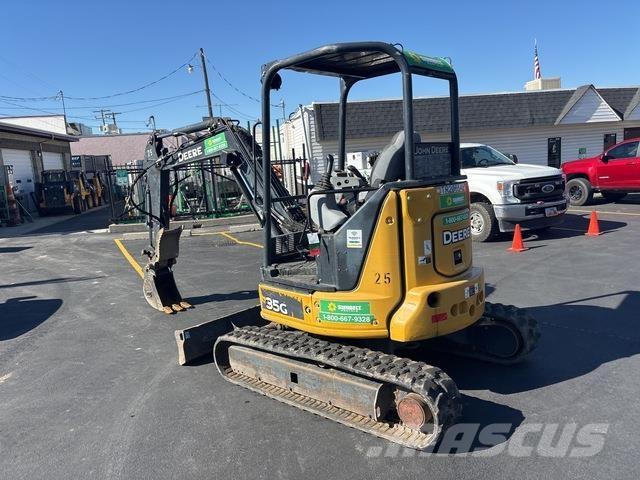 John Deere 35G Bagri goseničarji