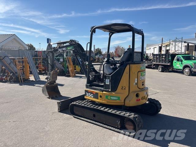 John Deere 35G Bagri goseničarji