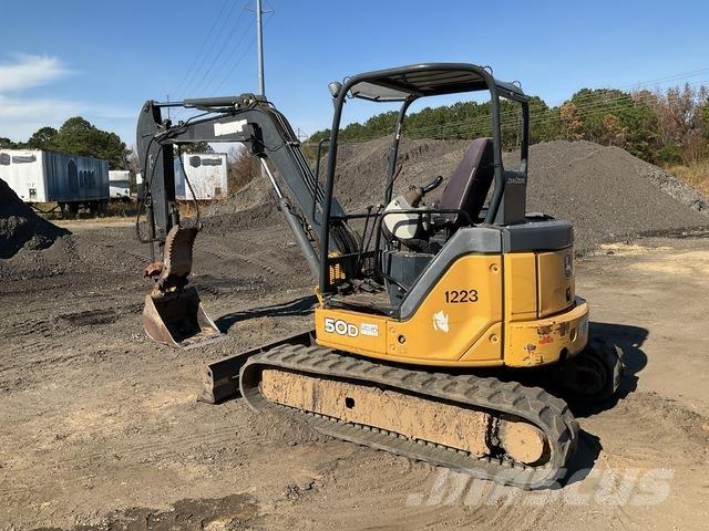 John Deere 50D Bagri goseničarji