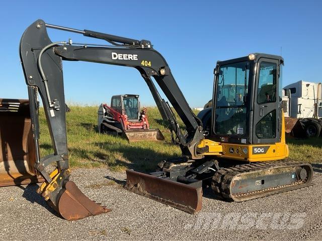John Deere 50G Bagri goseničarji