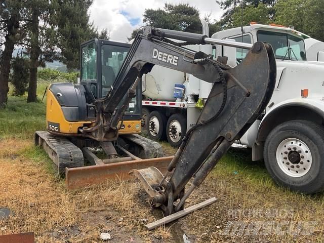 John Deere 50G Bagri goseničarji