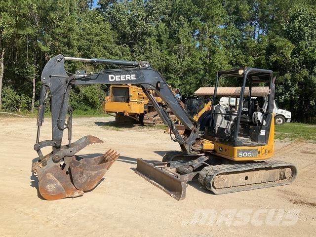 John Deere 50G Bagri goseničarji