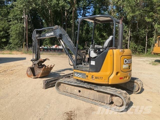John Deere 50G Bagri goseničarji
