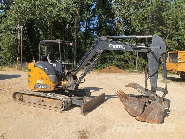 John Deere 50G Bagri goseničarji