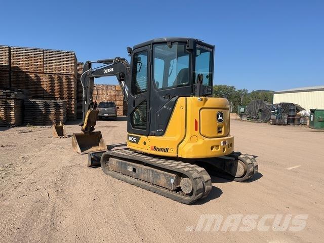 John Deere 50G Bagri goseničarji
