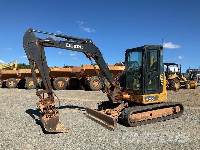 John Deere 50G Bagri goseničarji