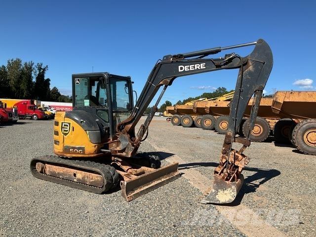 John Deere 50G Bagri goseničarji