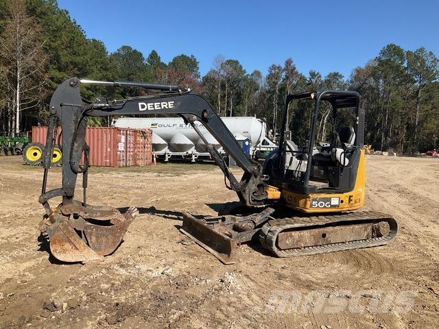 John Deere 50G Bagri goseničarji