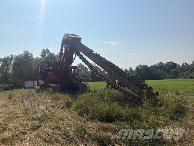 Komatsu PC750 Freze za kopanje jarkov Trenčerji