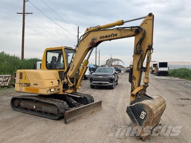 Komatsu PC75R Bagri goseničarji
