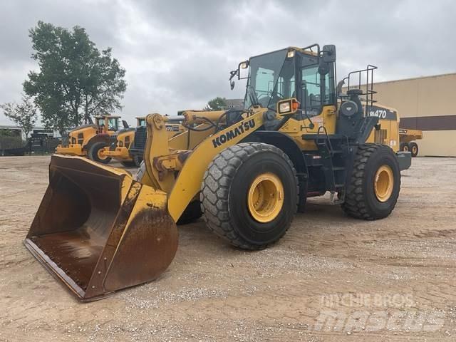 Komatsu WA470 Kolesni nakladalci