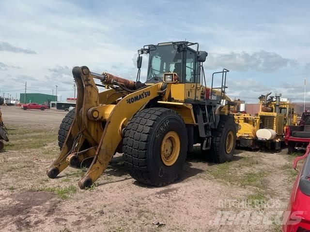 Komatsu WA500 Kolesni nakladalci
