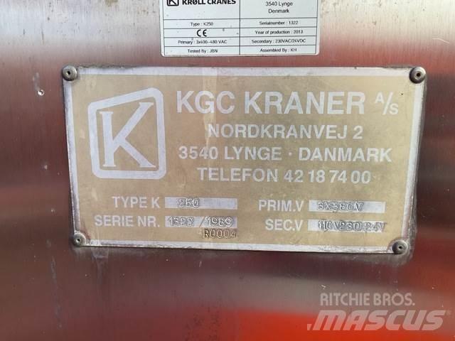 Kroll K250 Stolpni žerjavi