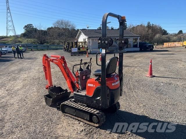 Kubota K008-3 Mini bagri <7t