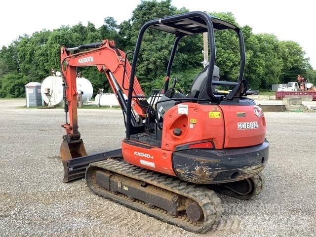Kubota KX040-4 Bagri goseničarji