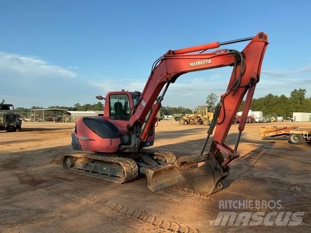 Kubota KX080-3 Bagri goseničarji