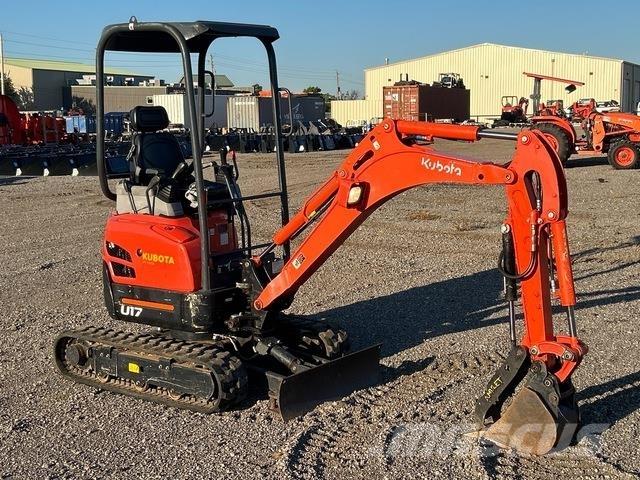 Kubota U17 Bagri goseničarji