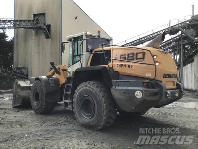 Liebherr L580 Kolesni nakladalci