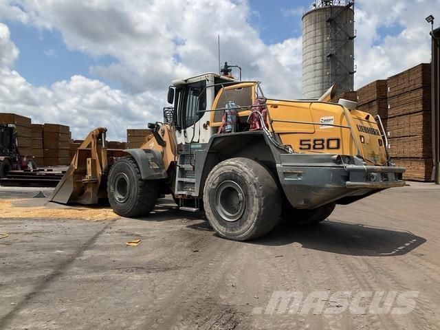 Liebherr L580 Kolesni nakladalci