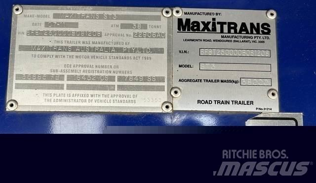 MaxiTrans  Plato/keson prikolice