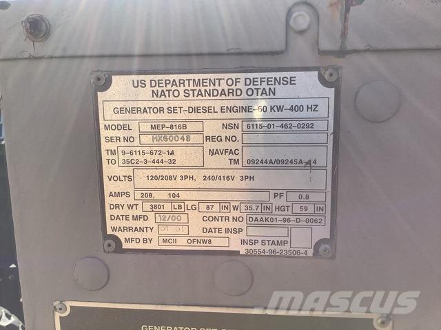  MCII MEP-816B Dizelski agregati