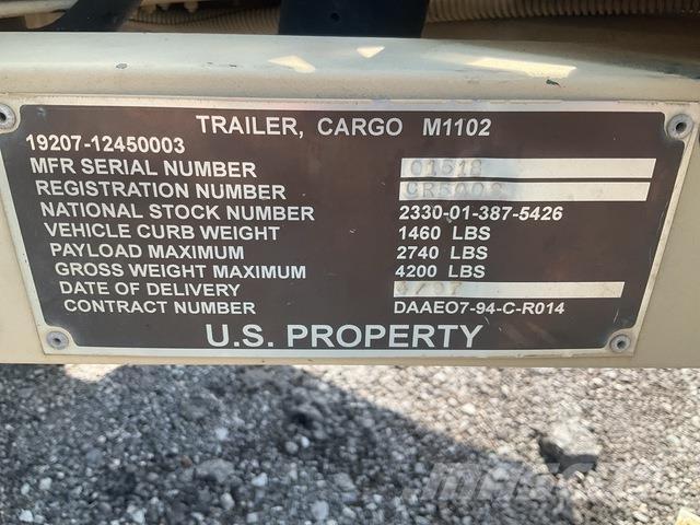  Raytheon M1102 Druge prikolice