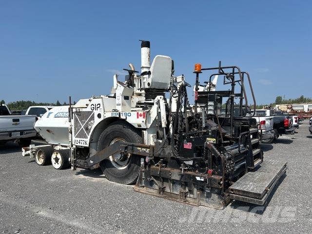 Roadtec RP-190 Asfaltni finišerji