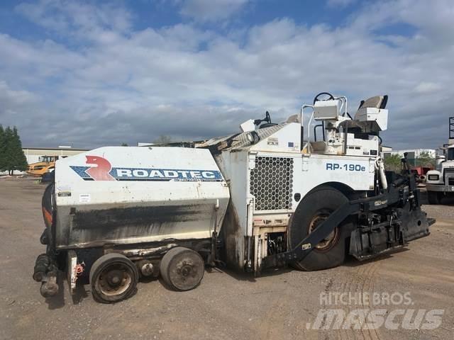 Roadtec RP190E Asfaltni finišerji