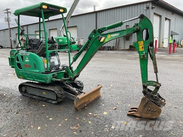 Takeuchi TB216 Bagri goseničarji