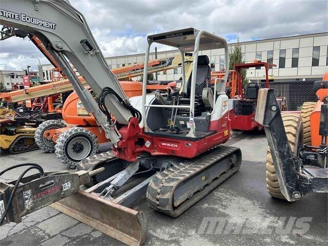 Takeuchi TB260 Bagri goseničarji