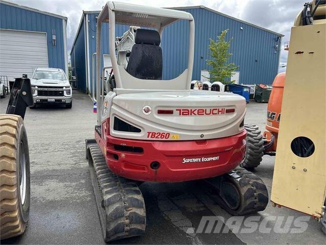 Takeuchi TB260 Bagri goseničarji