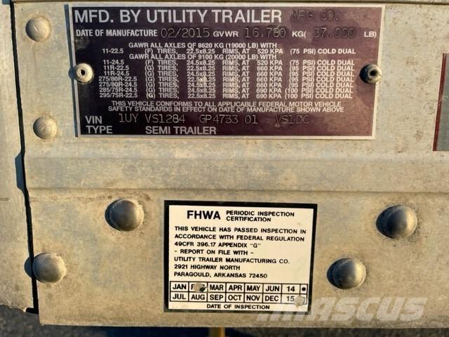 Utility VS1DC Prikolice zabojniki