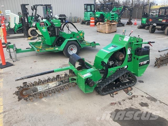 Vermeer RTX250 Freze za kopanje jarkov Trenčerji