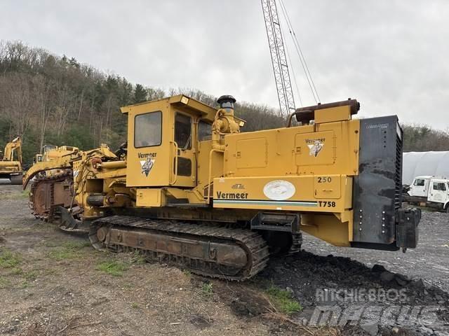 Vermeer T758 Freze za kopanje jarkov Trenčerji