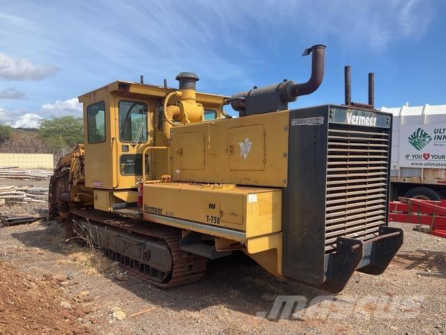 Vermeer T758 Freze za kopanje jarkov Trenčerji