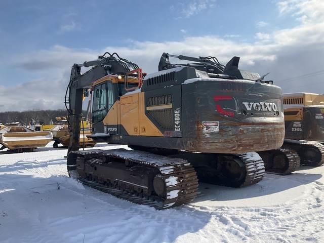 Volvo EC480EL Bagri goseničarji