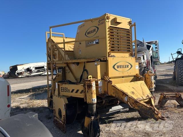 Weiler E650b Asfaltni finišerji