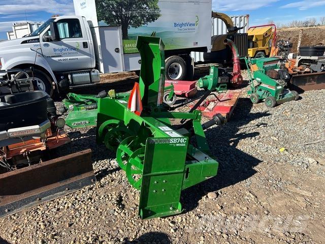 Woods SB74C Snežne freze