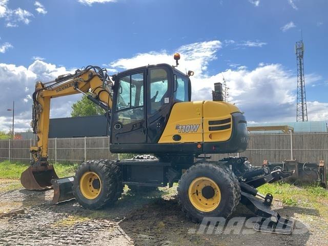 Yanmar B110W Bagri na kolesih