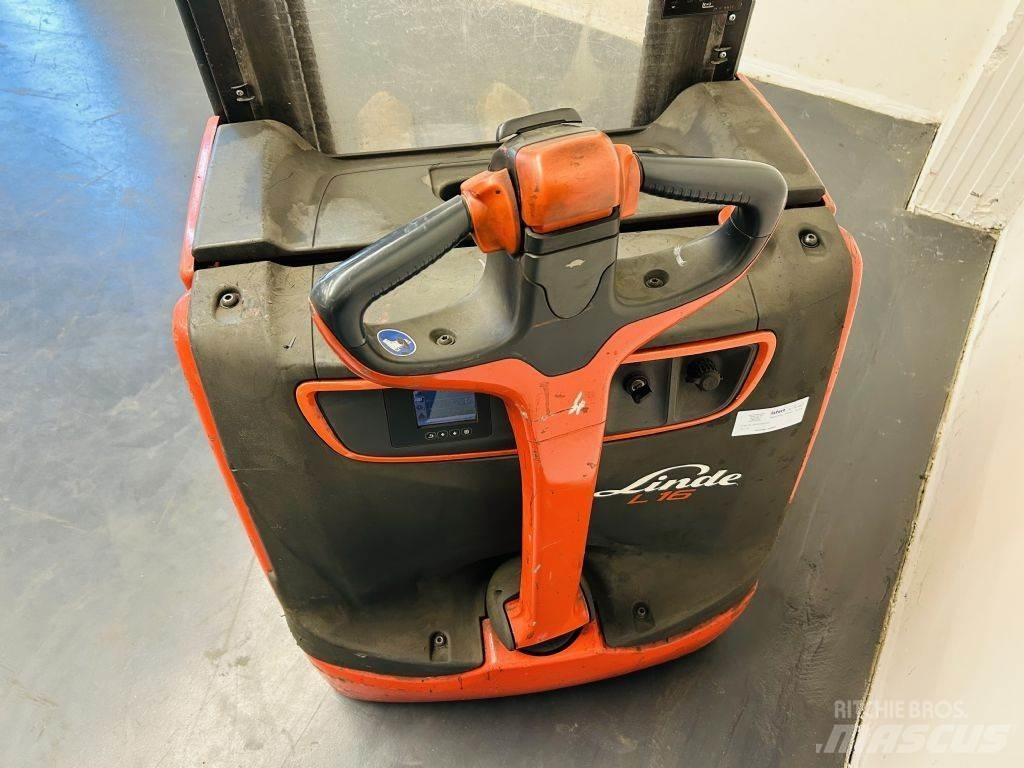 Linde L16 Ročni električni viličar