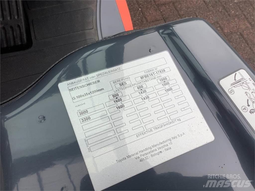 Toyota 8FBE16T Električni viličarji