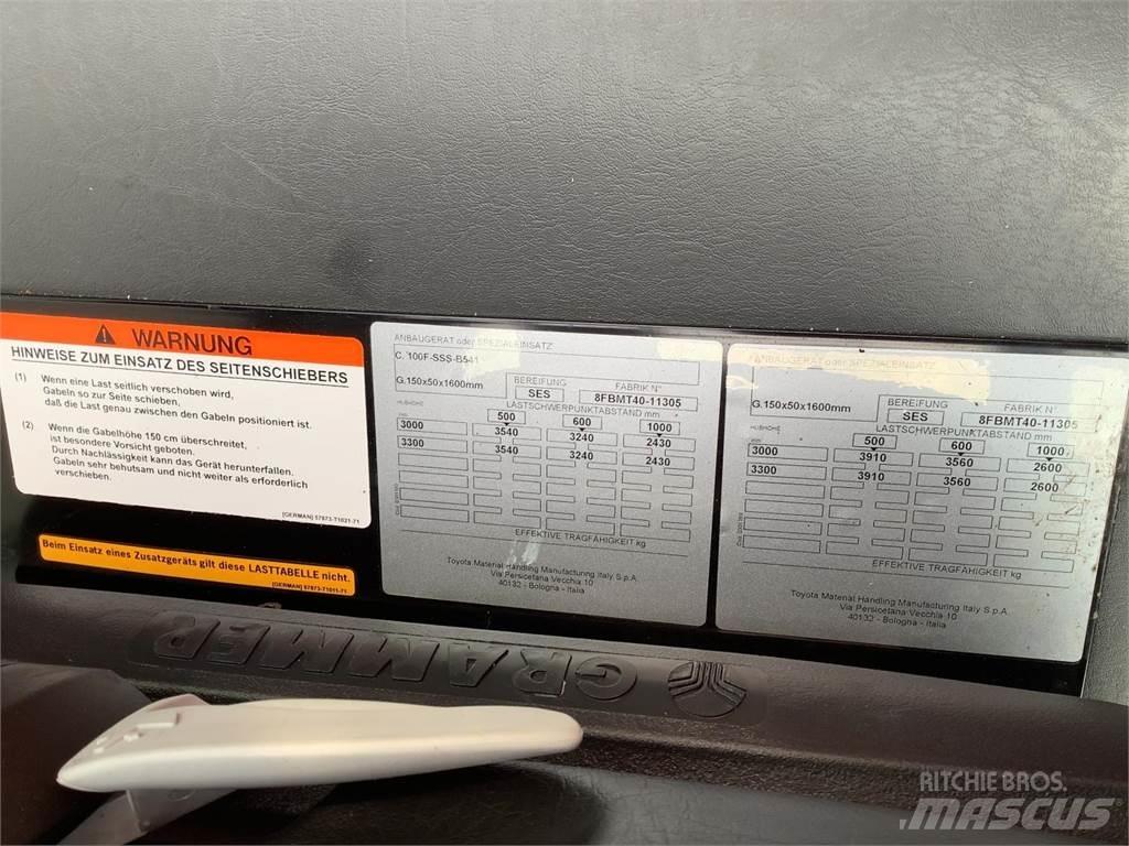 Toyota 8FBMT40 Električni viličarji