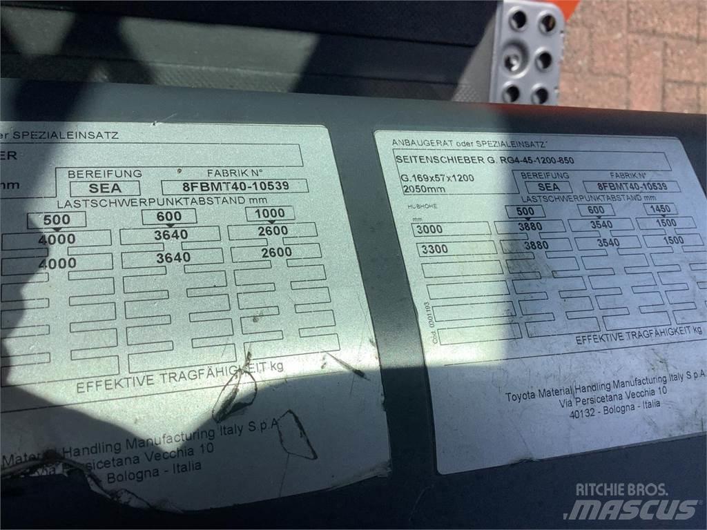 Toyota 8FBMT40 Električni viličarji