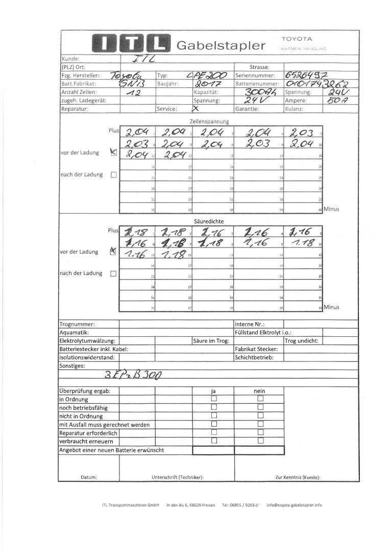 Toyota LPE200 Električni nizko dvižni viličar