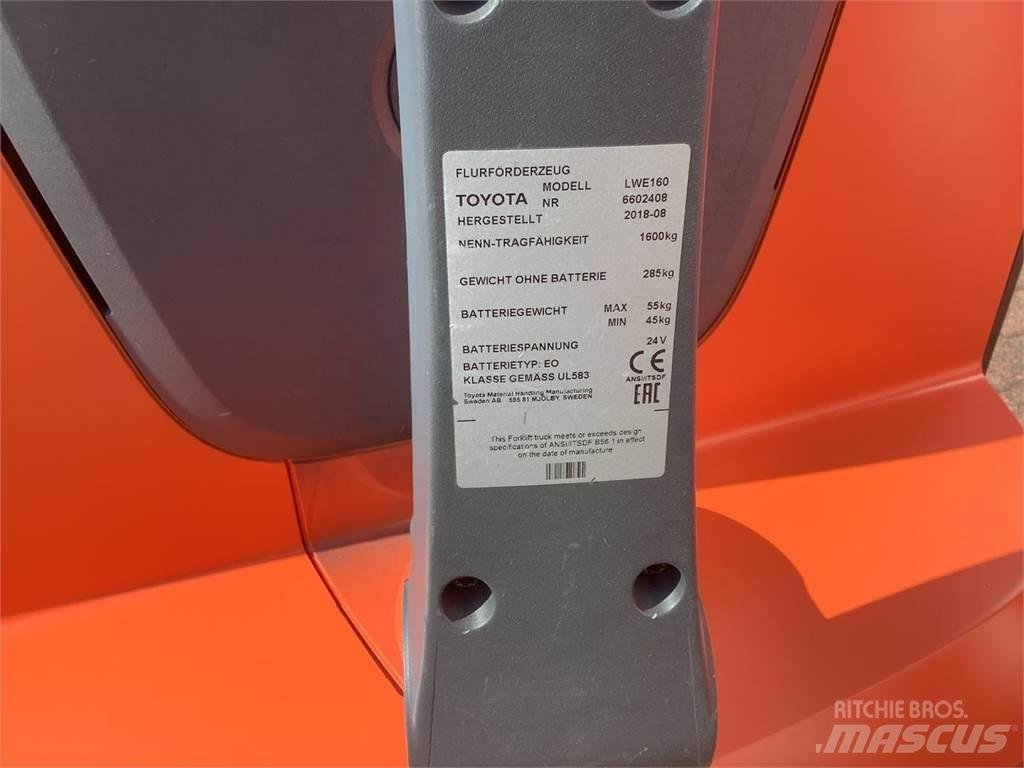 Toyota LWE160 Električni nizko dvižni viličar
