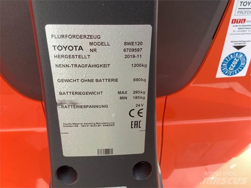 Toyota SWE120 Ročni električni viličar