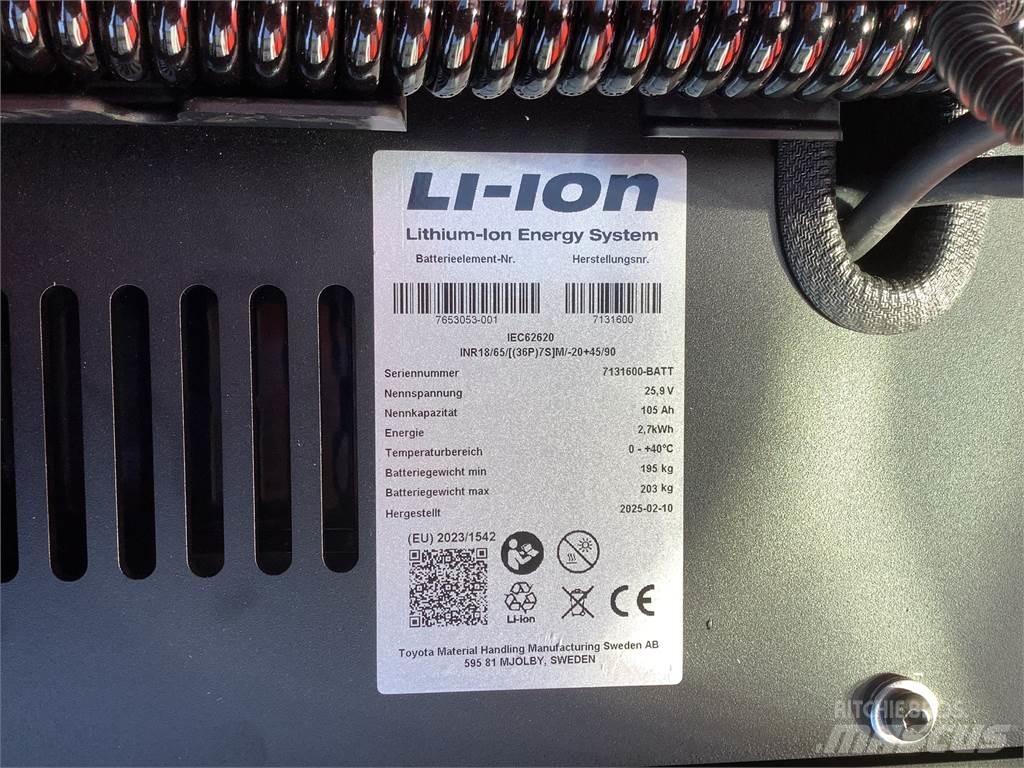 Toyota SWE120L Ročni električni viličar