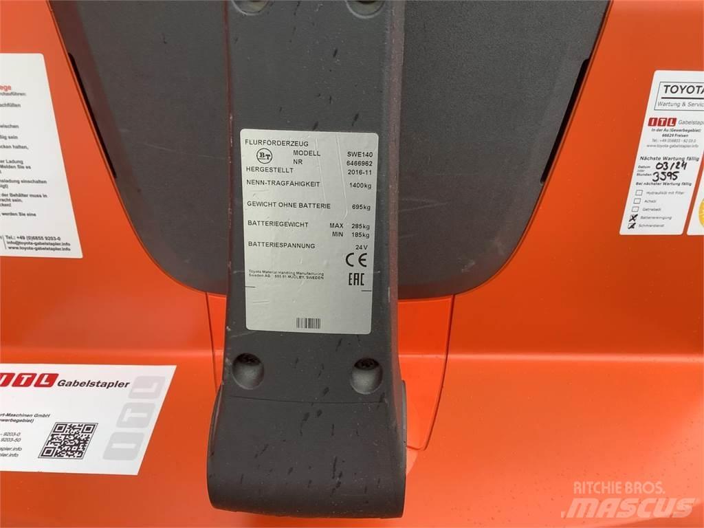 Toyota SWE140 Ročni električni viličar