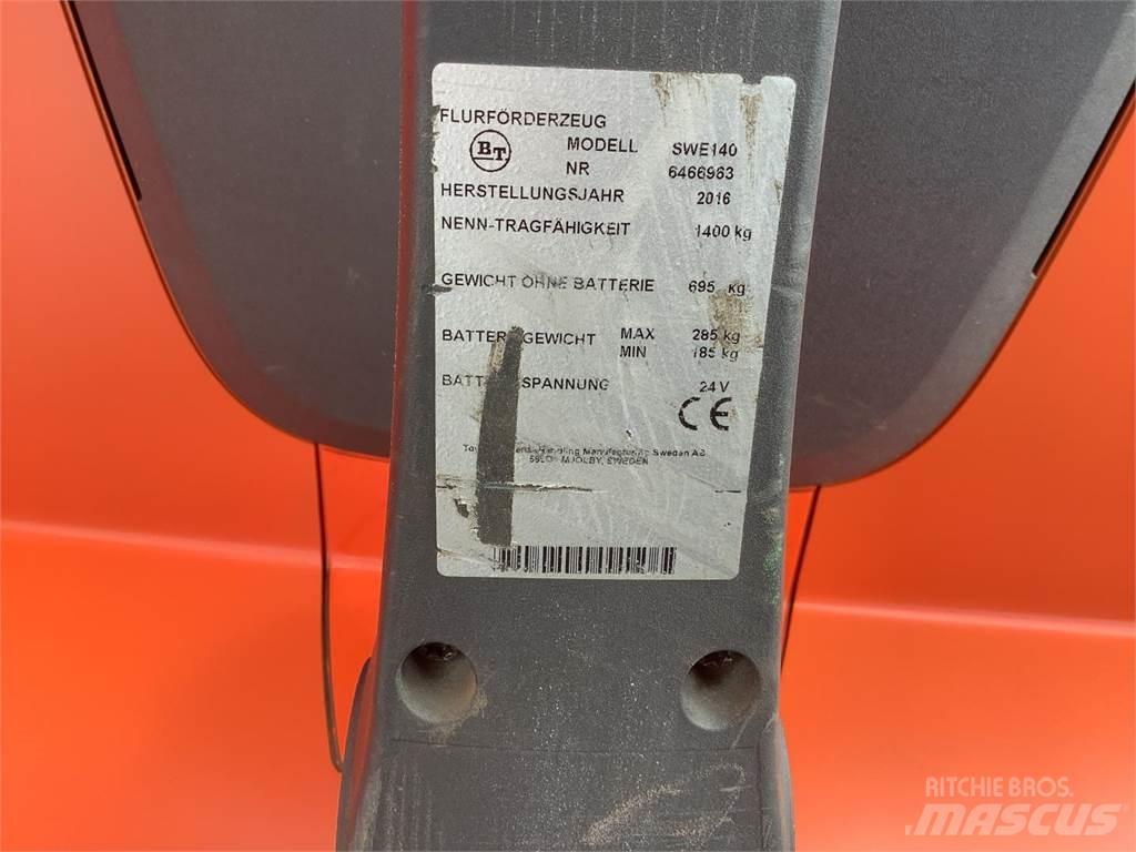 Toyota SWE140 Ročni električni viličar